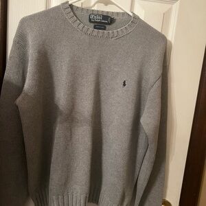 Polo by Ralph Lauren Gray Sweater for men
